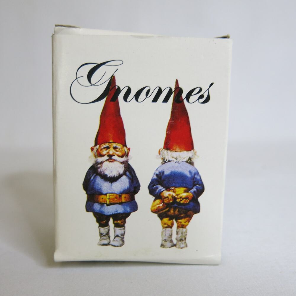 Vintage Klaus Wickl GNOME Mini Figurine Patrick In Box 2.25" 301663 Enesco 1993